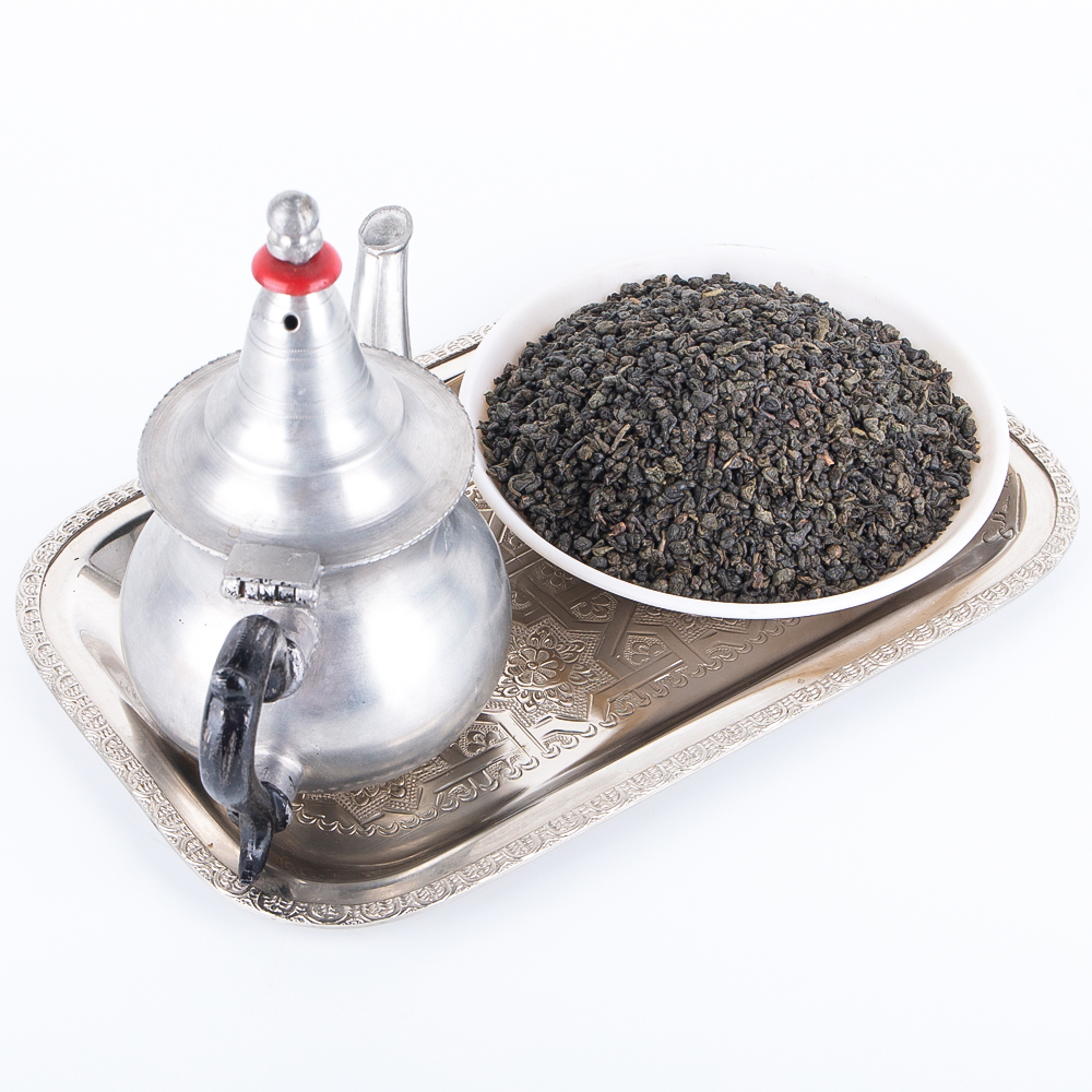 China gunpowder green tea zhu cha 3505AAA top quality