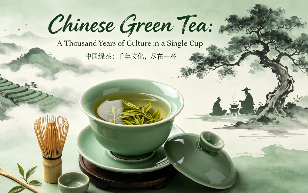 中国绿茶：千年文化，一杯尽享